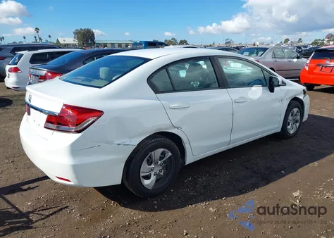2014 Honda Civic Lx из США, поврежденный, VIN 19XFB2F51EE266161
